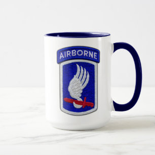 173. ABN BDE Im Flugzeug Brigade Sky Soldiers Vets Tasse