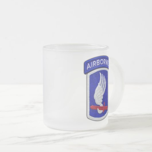 173. ABN BDE Im Flugzeug Brigade Vets Patch Mattglastasse (VorderseiteRechts)