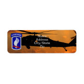 173. ABN Im Flugzeug Brigade-Himmelssoldaten-Patch (Vorne)