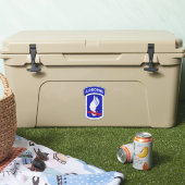 173. ABN Im Flugzeug Brigade Sky Soldiers Contour Aufkleber (Kühler)