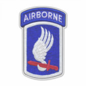 173. ABN Im Flugzeug Brigade Sky Soldiers Contour Aufkleber (Vorderseite)