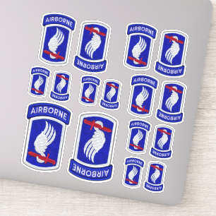 173. ABN Im Flugzeug Brigade Sky Soldiers Kontakt  Aufkleber