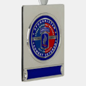 173. Im Flugzeug Brigade Afghanistan Veteran Banner-Ornament Silber (Rechts)