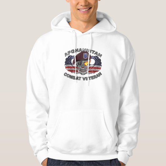 173. Im Flugzeug Brigade Afghanistan Veteran Hoodie (Vorderseite)