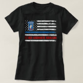 173. Im Flugzeug Brigade American Flag Shirt Veter (Design vorne)