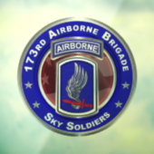 173. Im Flugzeug Brigade Fensteraufkleber (Blatt 3)