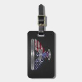 173. Im Flugzeug Brigade Gepäckanhänger (Vorderseite vertikal)