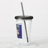 173. Im Flugzeug Brigade Irak-Kampfveteran Acryltrinkbecher (Links)