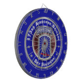 173. Im Flugzeug Brigade-Kampfmannschaft Dartscheibe (Vorderseite Links)