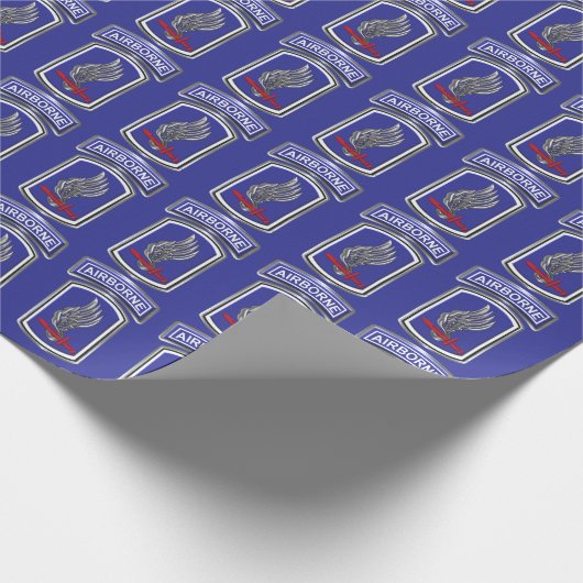 173. Im Flugzeug Brigade-Kampfmannschaft Geschenkpapier (Ecke)