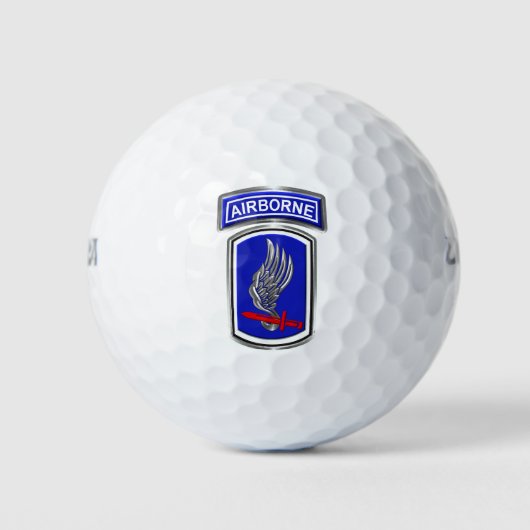 173. Im Flugzeug Brigade-Kampfmannschaft Golfball (Vorderseite)
