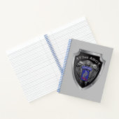 173. Im Flugzeug Brigade-Kampfmannschaft Notizblock (Innenseite)