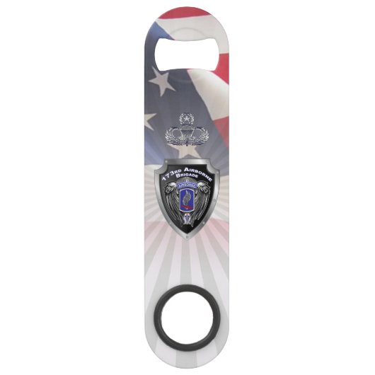 :   173. Im Flugzeug Brigade-Kampfteam Speed Flaschenöffner (Vorderseite)