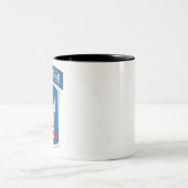 173. Im Flugzeug Brigade "Sky Soldiers" Zweifarbige Tasse (Mittel)