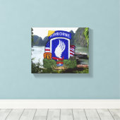 173. im Flugzeug Brigade vietnam Krieg Veteranen V Leinwanddruck (Insitu (Holzboden))