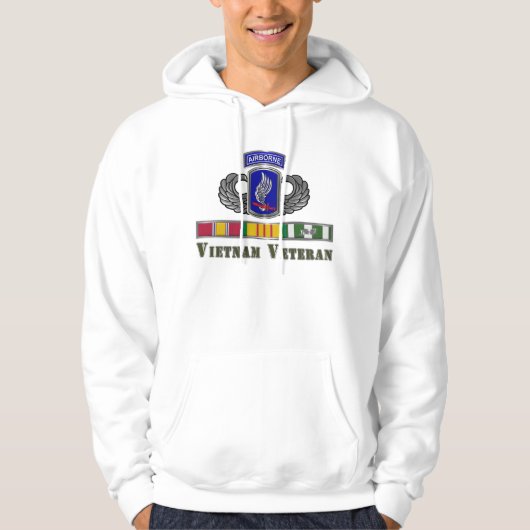 173. Im Flugzeug Brigade Vietnam Veteran Hoodie (Vorderseite)