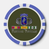 173. Im Flugzeug Brigade Vietnam Veteran Pokerchips (Vorderseite)