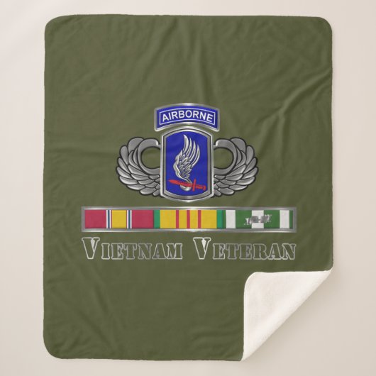 173. Im Flugzeug Brigade Vietnam Veteran Sherpadecke (Vorderseite)