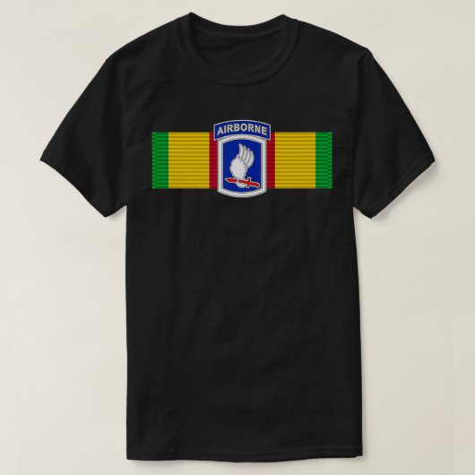 173. Im Flugzeug Brigade - Vietnam Veteran T-Shirt (Design vorne)