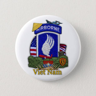 173. im Flugzeug Brigade vietnam War Button