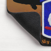 173. im Flugzeug Brigadeveteranen Mousepad (Ecke)