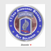 173. Im Flugzeug Brigadewagen Aufkleber (Blatt)