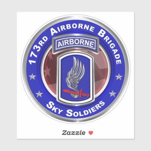 173. Im Flugzeug Brigadewagen Aufkleber (Blatt)