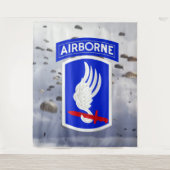 173. IM FLUGZEUG DIV. (SKY SOLDIERS) FOTO BKGND WANDTEPPICH (Vorderseite)