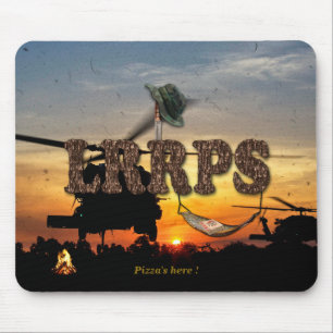 173. im Flugzeug LRPS LRRP vietnam vets Mousepad
