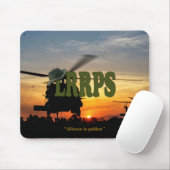 173. im Flugzeug LRPS LRRP vietnam vets Mousepad (Mit Mouse)