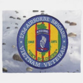 173. IM FLUGZEUG PARACHUTE-REGELUNG FLEECEDECKE (Vorderseite (Horizontal))