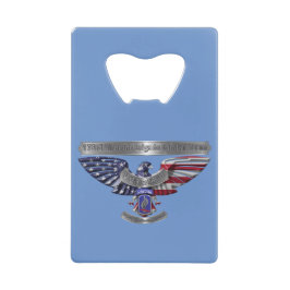 173. Im Flugzeug "Stolz, bedient zu haben" Geldbeutel Flaschenöffner