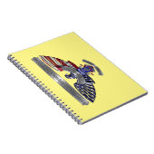 173. Im Flugzeug "Stolz, bedient zu haben" Notizblock (Rechte Seite)