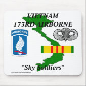 173. Im Flugzeug Vietnam Mousepad 1/w (Vorne)