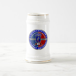 173. Veteran der Luftlandebrigade Afghanistan Bierglas