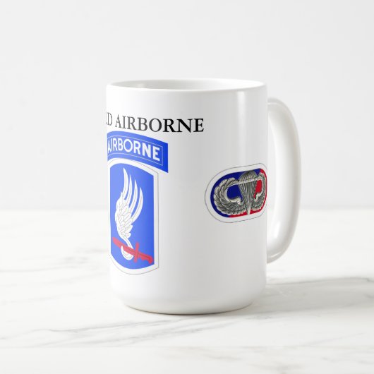 173RD IM FLUGZEUG BDE KAFFEETASSE (VorderseiteRechts)