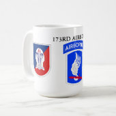 173RD IM FLUGZEUG BDE KAFFEETASSE (Vorderseite Links)