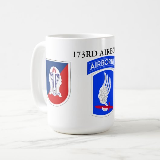 173RD IM FLUGZEUG BDE KAFFEETASSE (Vorderseite Links)