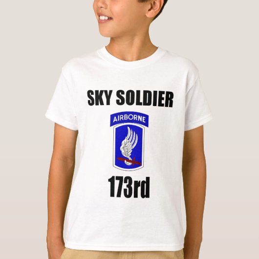 173rd Im Flugzeug Brigade T-Shirt (Vorderseite)
