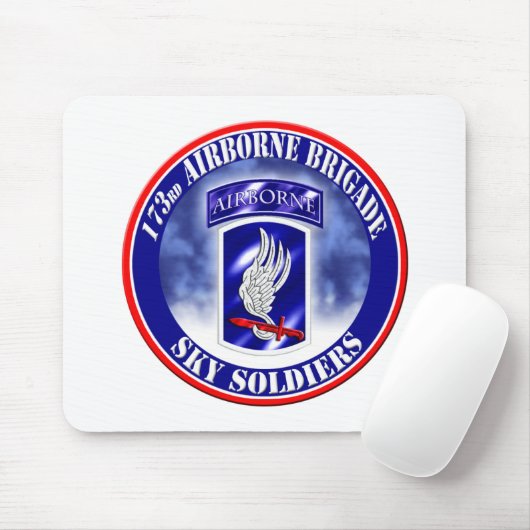 173rd Im Flugzeug Brigaden-Kampf-Team 002 Mousepad (Mit Mouse)