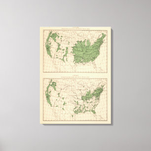 174 Äpfel, Birnen, Hauptregionen Leinwanddruck