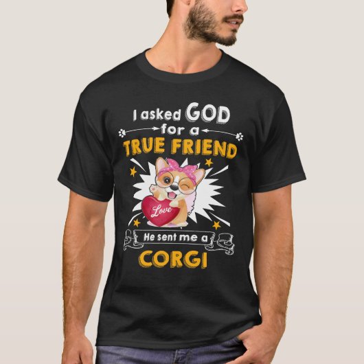 174 schickte er mir ein Corgi T-Shirt (Vorderseite)