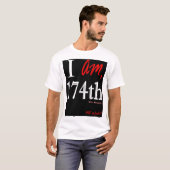174th Der Bronx - Schwarzes u. Weiß T-Shirt (Vorne ganz)
