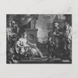 1752 nach Pharoah gebracht, Tochter Postkarte