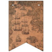 1758 Cape Breton Antik Karte Wimpelkette (Erste Fahne)