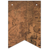 1758 Cape Breton Antik Karte Wimpelkette (Dritte Fahne)