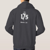 175, Gramm Hoodie (Rückseite)