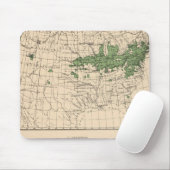 175 Kirschen, Weintrauben, Hauptregionen Mousepad (Mit Mouse)