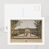 1760 Print Kasteel De Essenburg Postkarte (Vorne/Hinten)