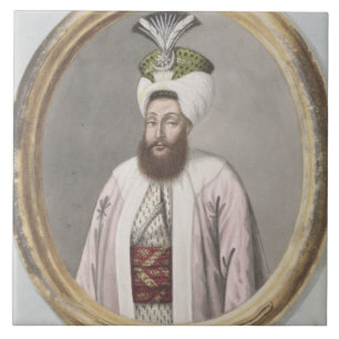 (1761-1808) Sultan Selim IIIs 1789-1807, von Fliese